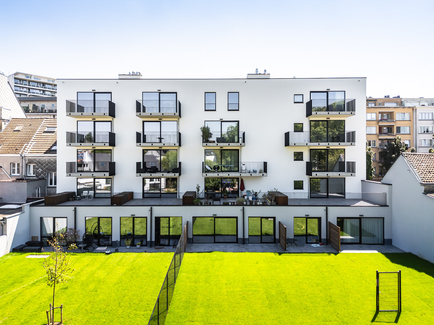 Achtertuin appartementen